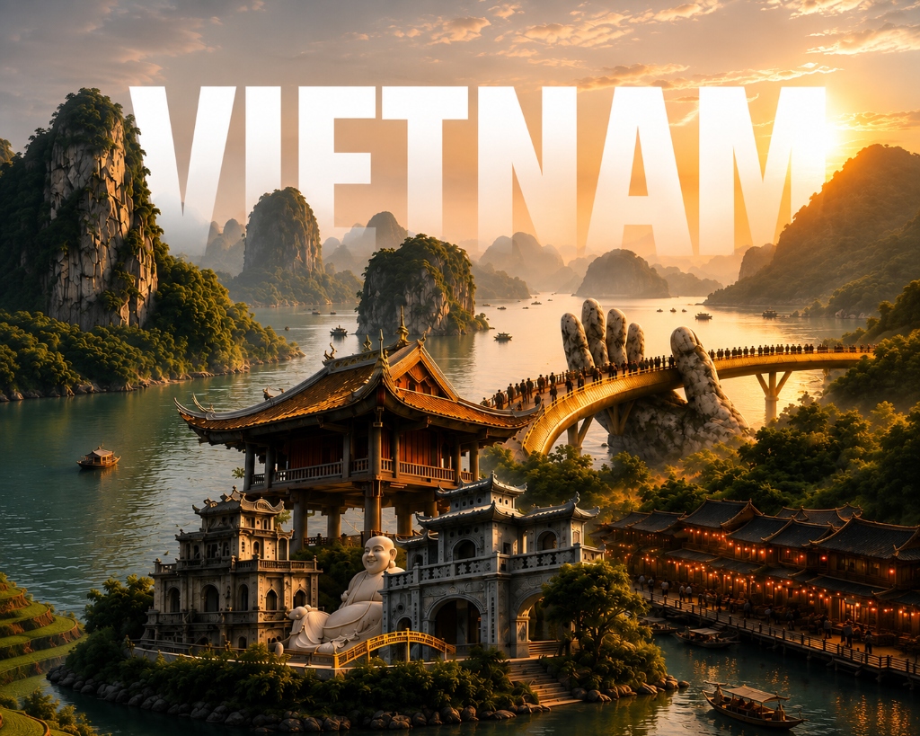 Du lịch Vịnh Hạ Long Cầu Vàng